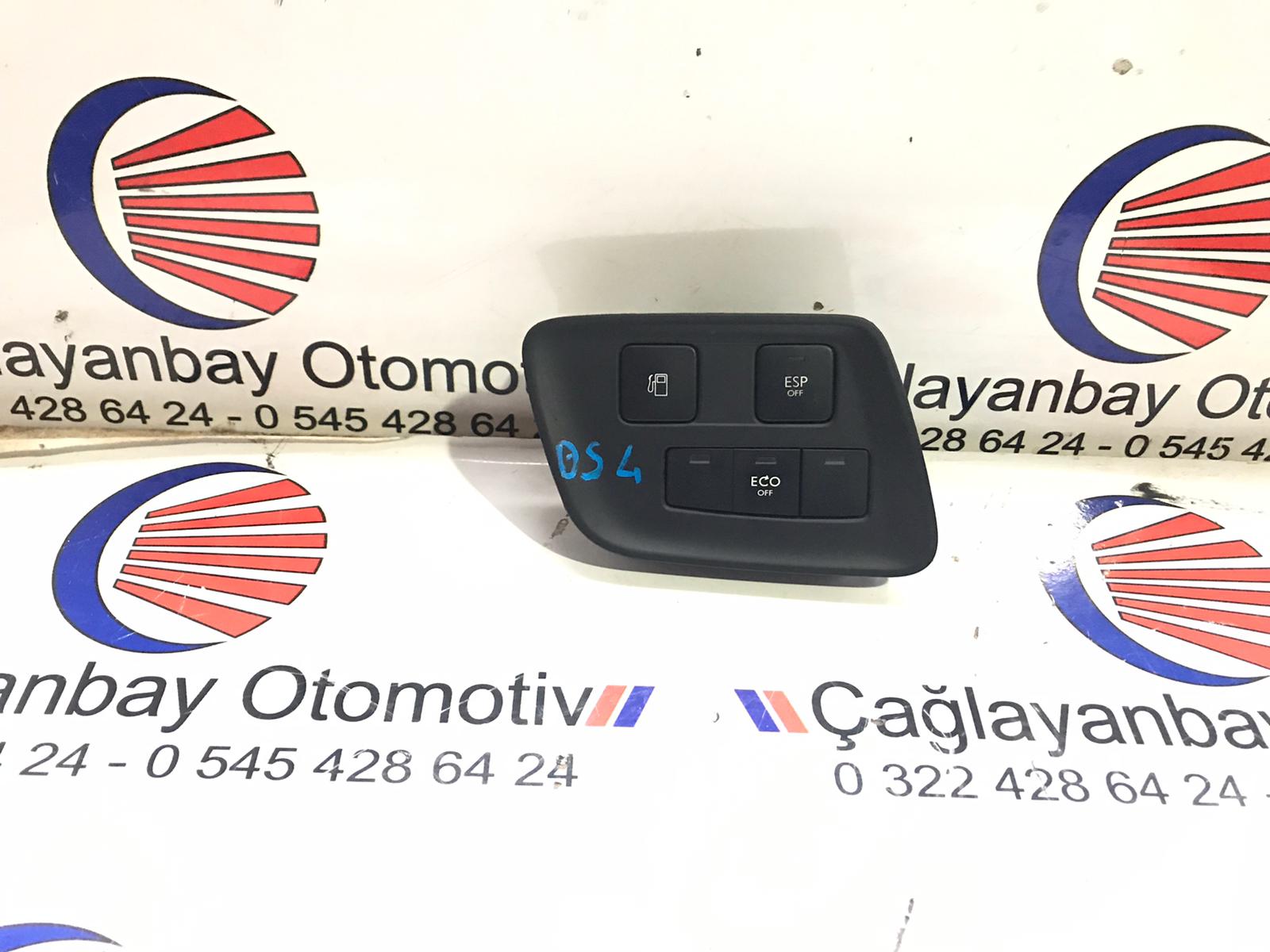 citroen ds4 kontrol dügmesi